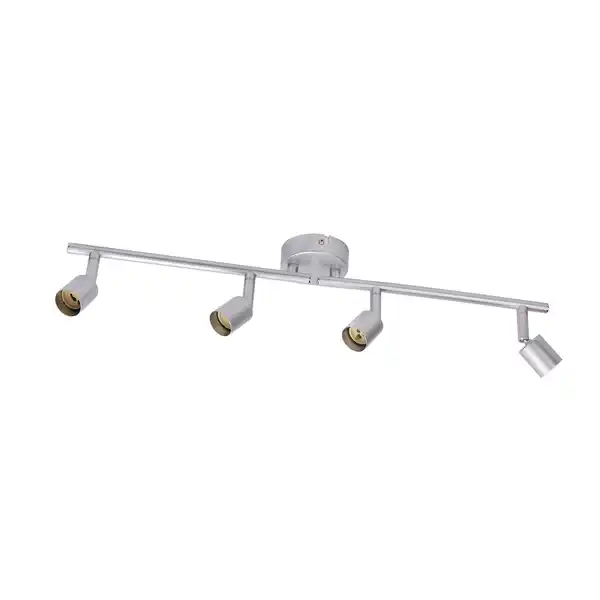 Bild 2 von CASAYA Spotstrahler »Silbra«, 4-flammig, GU10, ohne Leuchtmittel, Metall, silbergrau