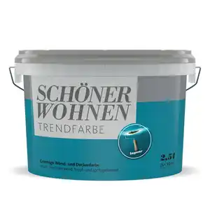 SCHÖNER WOHNEN FARBE Dispersionsfarbe »Trendfarbe«, Lagune, matt