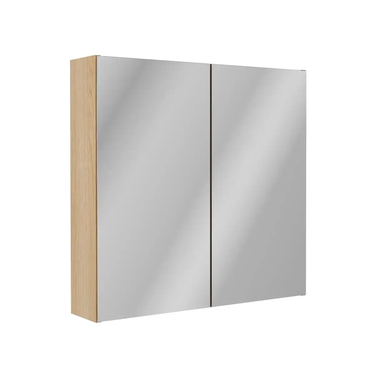 Bild 1 von FACKELMANN Spiegelschrank »Compact Line«, BxHxT: 700 x 680 x 156 mm, Lindberg-Eiche