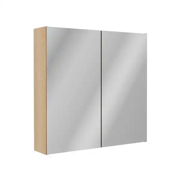 Bild 1 von FACKELMANN Spiegelschrank »Compact Line«, BxHxT: 700 x 680 x 156 mm, Lindberg-Eiche