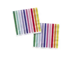 Servietten 20er 33x33cm Stripetastic