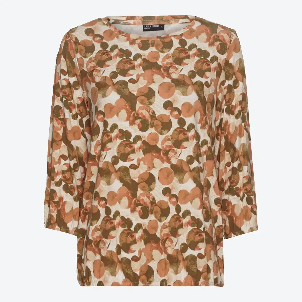 Bild 1 von Damen-Langarmshirt mit Rundhalsausschnitt