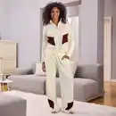 Bild 1 von Damen-Homewear-Sweatpant mit Colorblock-Design