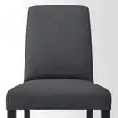 Bild 4 von STRANDTORP / BERGMUND Tisch und 4 Stühle, braun/Gunnared mittelgrau, 150/205/260 cm