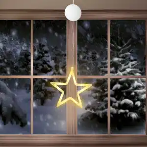 LED-Fensterlicht "Stern", Ø ca. 18 cm
