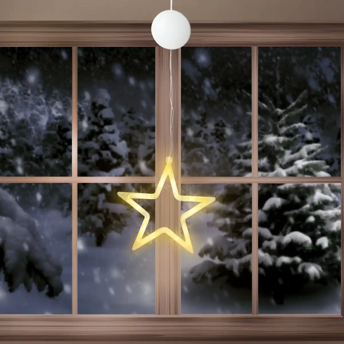 Bild 1 von LED-Fensterlicht "Stern", Ø ca. 18 cm
