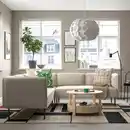 Bild 2 von LILLEHEM Modulecksofa 4-sitzig, Vissle beige/Metall