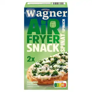 ORIGINAL WAGNER Airfryer Spinat 2er-Pack 195 g
