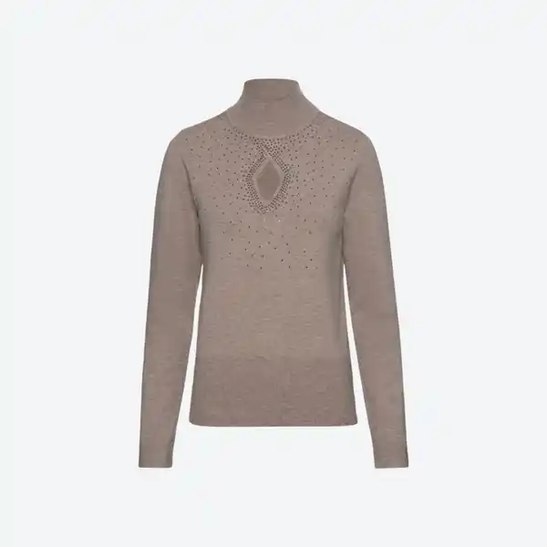 Bild 2 von Damen-Pullover mit Glitzersteinchen