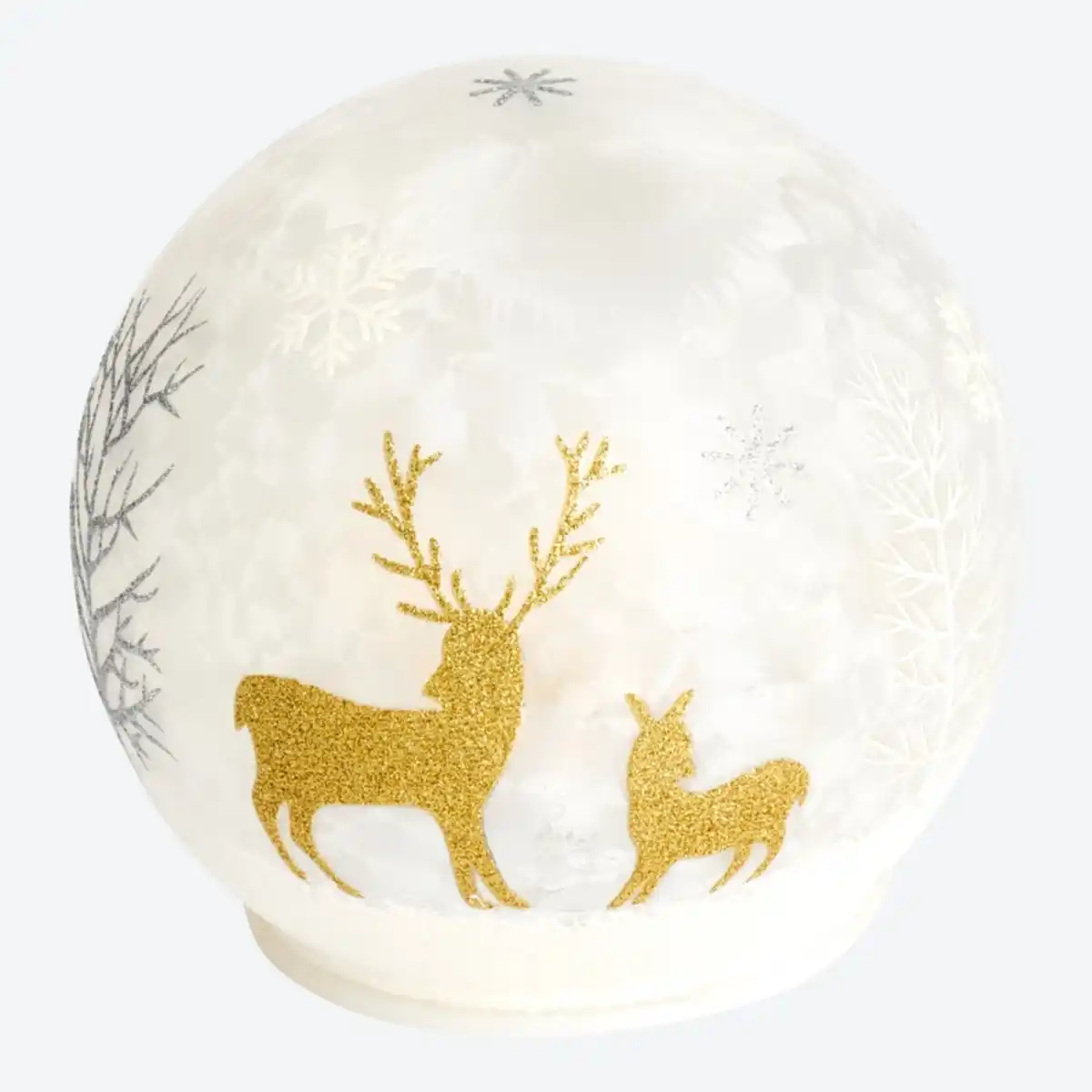 Bild 2 von LED-Glaskugel "Winterzauber" mit Timerfunktion