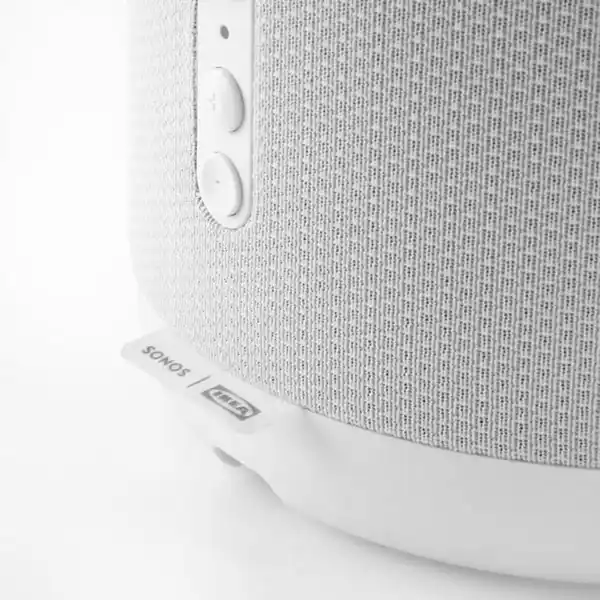 Bild 3 von SYMFONISK Tischleuchte WiFi-Speaker, Glschirm, weiß