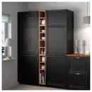 Bild 2 von VADHOLMA Regal, braun/Esche geb., 20x37x80 cm