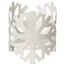 Bild 1 von VINTERFINT Teelichthalter, weiß, 8 cm