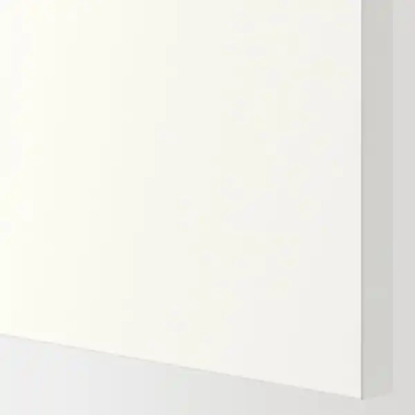 Bild 2 von METOD Wandeckschrank mit Regalböden, weiß/Vallstena weiß, 68x60 cm