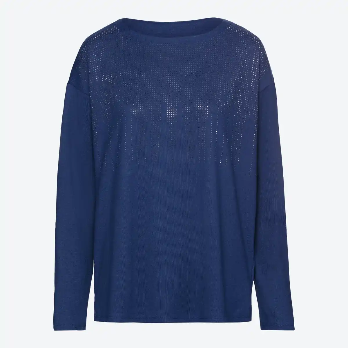 Bild 3 von Damen-Pullover mit Strassstein-Besatz