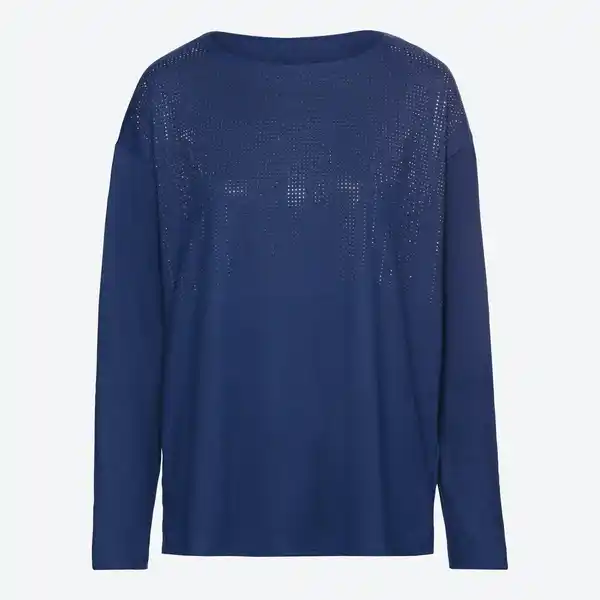 Bild 3 von Damen-Pullover mit Strassstein-Besatz