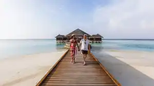 Traumurlaub Malediven - Wasser Villa