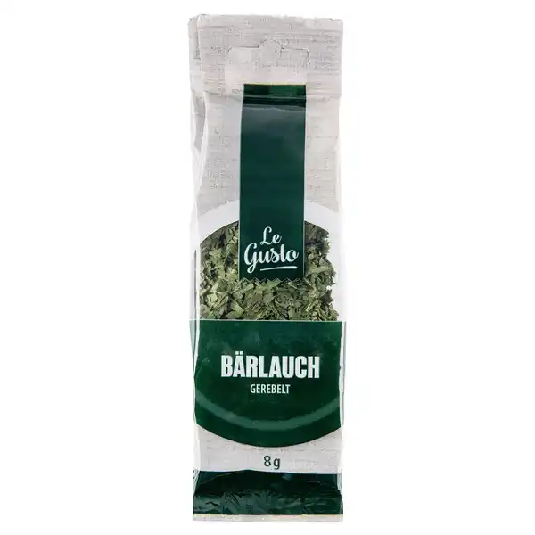 Bild 1 von LE GUSTO Kräuter und Gewürze im Nachfüllbeutel 8 g, Bärlauch