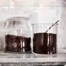 Bild 3 von IKEA 365+ Dose mit Deckel, Glas/Bambus, 1.7 l