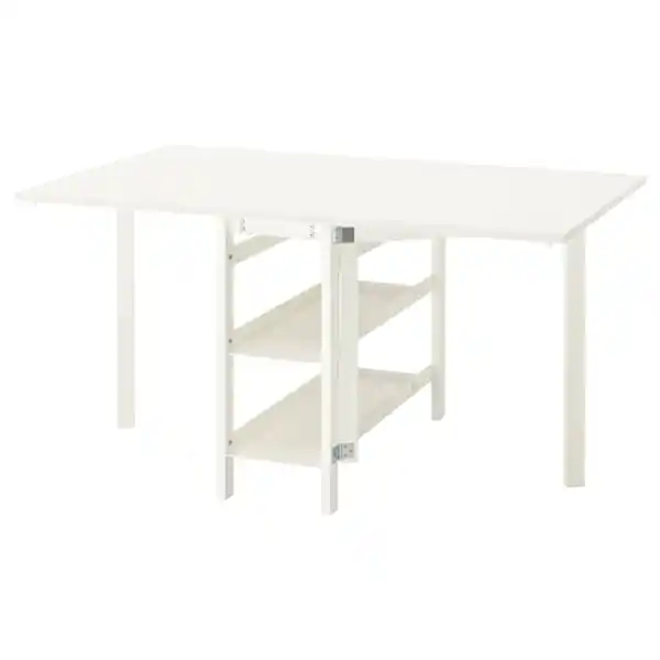 Bild 1 von VIHALS Klapptisch, weiß, 39/95/151x90 cm