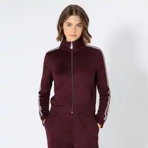 Damen-Sweat-Jacke mit Reißverschluss