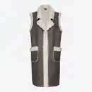 Bild 1 von Damen-Outdoor-Langweste in Lammfelloptik