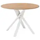 Bild 1 von MARIEDAMM Tisch, weiß Eiche, 105 cm