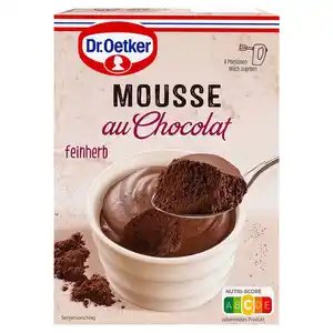 DR. OETKER Halbbitterschokoladenmousse