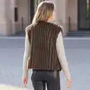 Bild 4 von Damen-Outdoor-Kunstfellweste