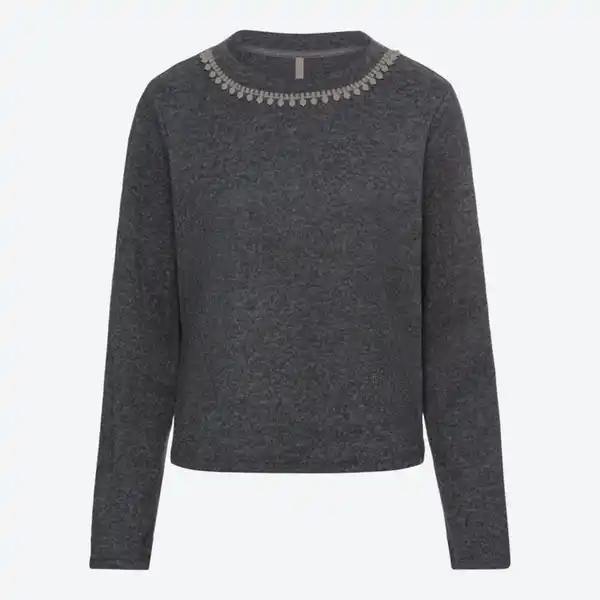 Bild 2 von Damen-Pullover mit Ketten-Detail