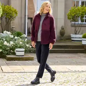 Damen-Cordhose mit Elasthan