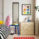 Bild 2 von RAST Kommode mit 3 Schubladen, Kiefer, 60x59 cm