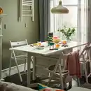 Bild 2 von NORDEN Klapptisch, weiß, 26/89/152x80 cm