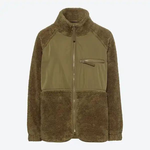 Bild 1 von Damen-Teddy-Jacke mit Brusttasche