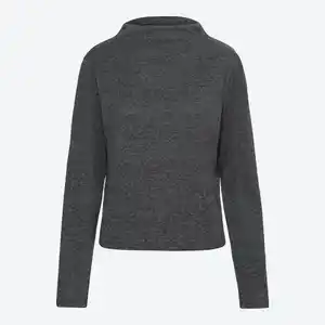 Damen-Langarmshirt mit Stehkragen