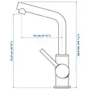 Bild 4 von LUNDSKÄR Mischbatterie/Waschbecken, schwarz