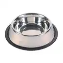 Bild 1 von Trixie Edelstahlnapf mit Gummiring 0,45 l / ø 19 cm