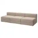 Bild 1 von JÄTTEBO 4,5er-Sitzelement, Samsala graubeige