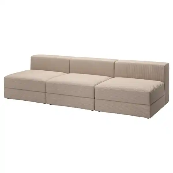 Bild 1 von JÄTTEBO 4,5er-Sitzelement, Samsala graubeige
