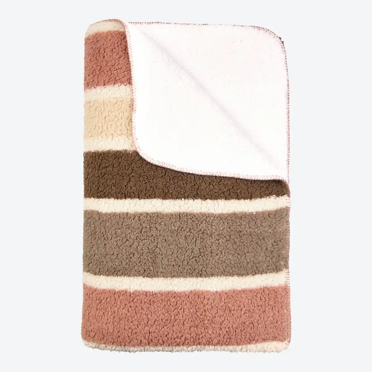 Bild 1 von XL-Wohndecke mit Ziernaht, ca. 150x200 cm