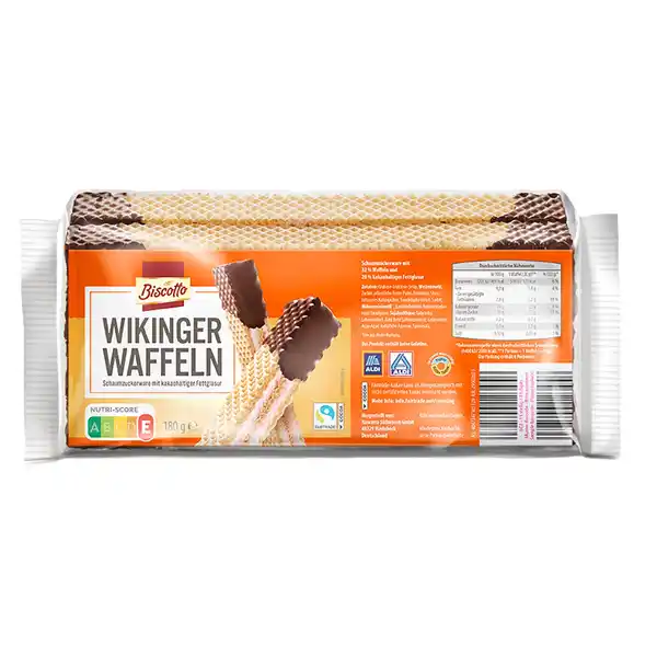 Bild 1 von BISCOTTO Wikinger Waffeln 180 g