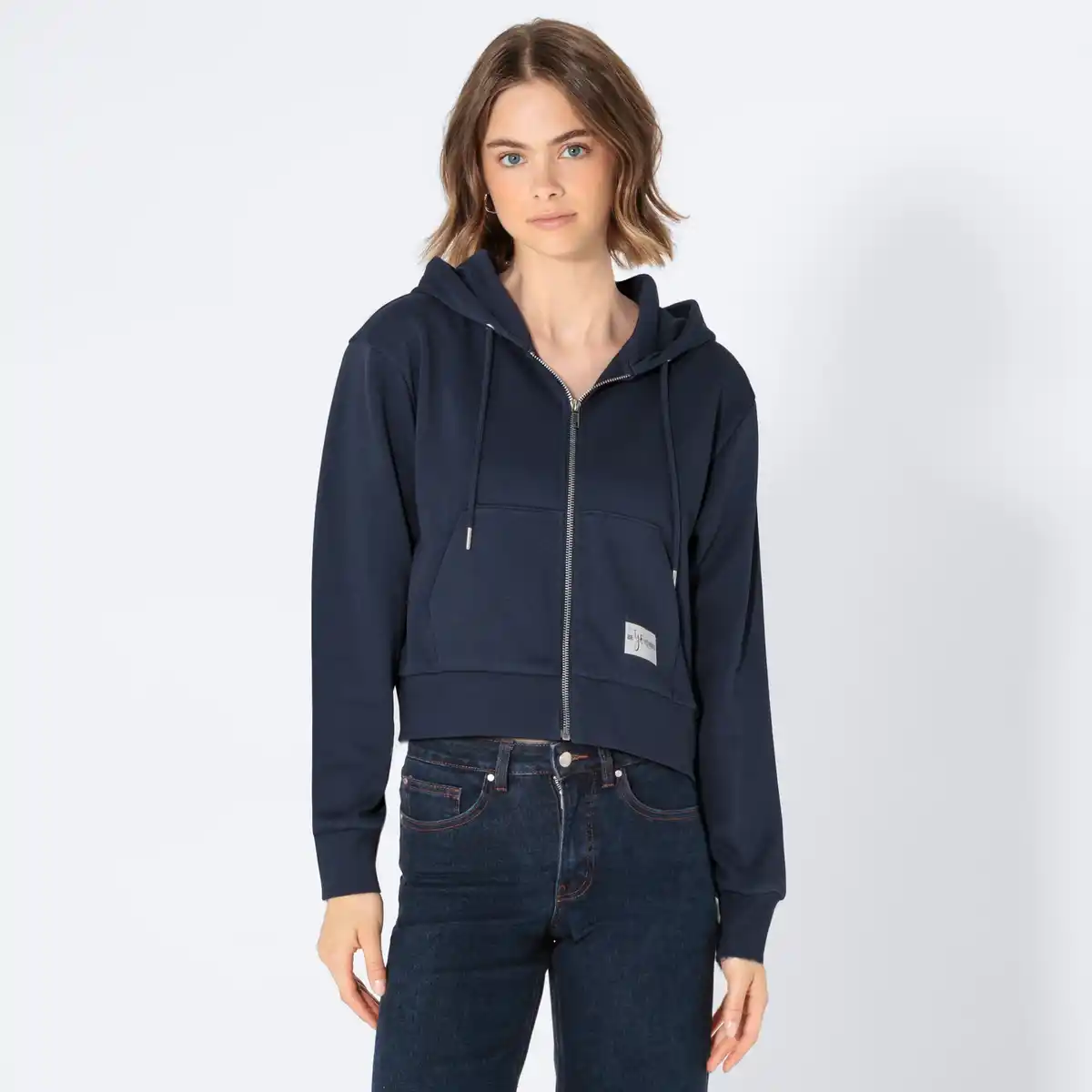Bild 1 von Damen-Sweatjacke mit Kapuze