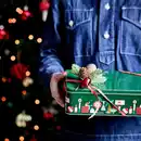 Bild 4 von VINTERFINT Dose mit Deckel, grün, 29x20x8 cm