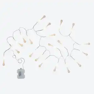 LED-Lichterkette "Tropfen", ca. 335 cm
