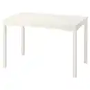 Bild 1 von HAUGA Tisch, weiß/Birkenfurnier, 118x74 cm