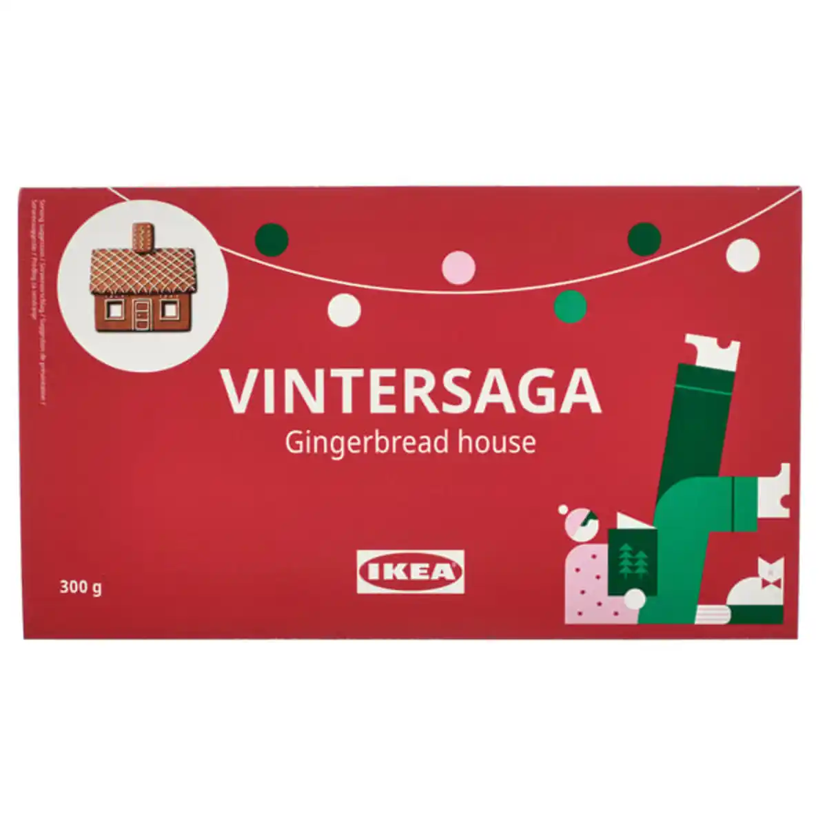 Bild 1 von VINTERSAGA Pfefferkuchenhaus, 300 g