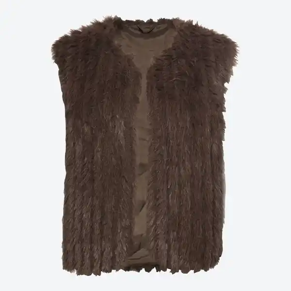 Bild 3 von Damen-Outdoor-Kunstfellweste