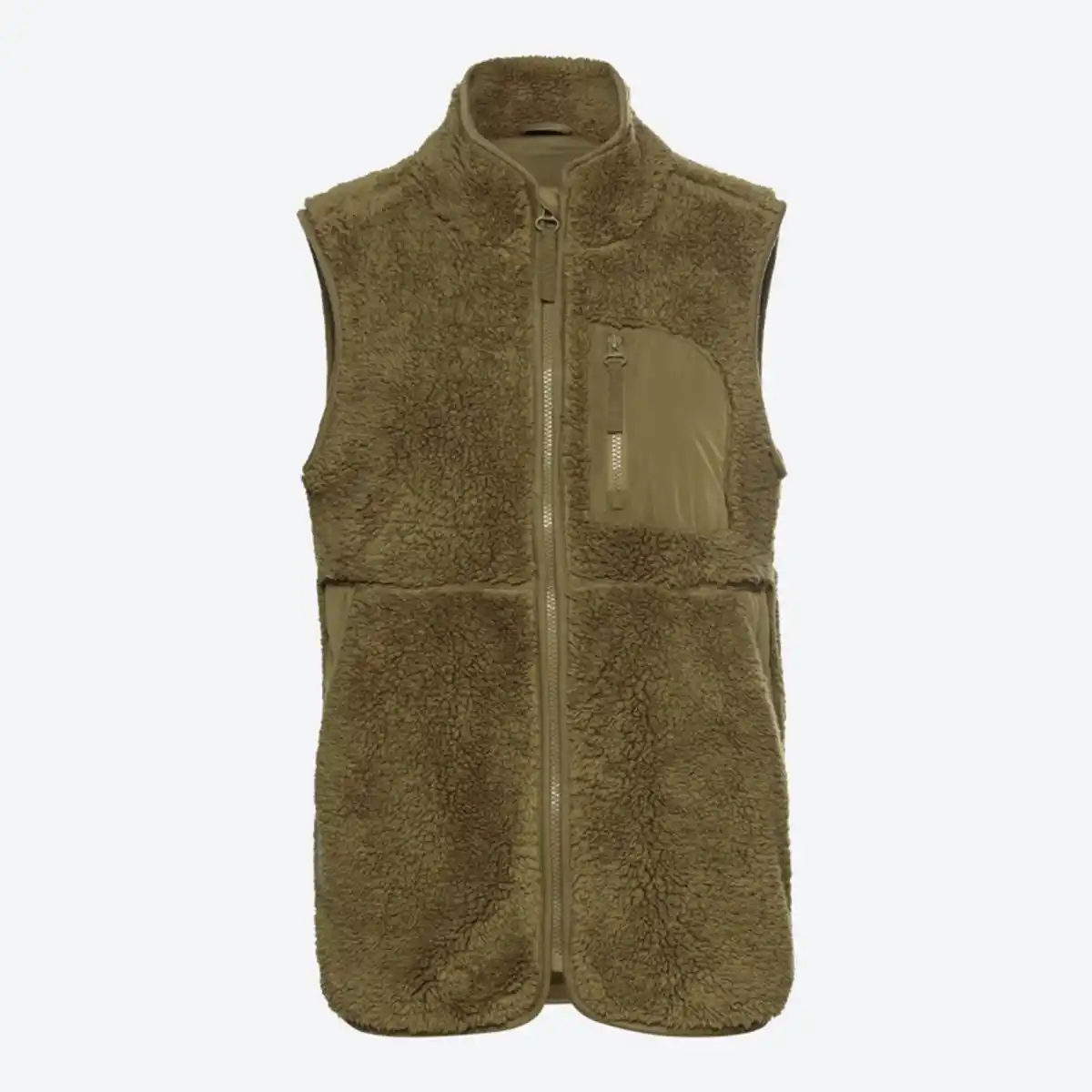 Bild 2 von Damen-Indoor-Teddy-Weste mit Brusttasche