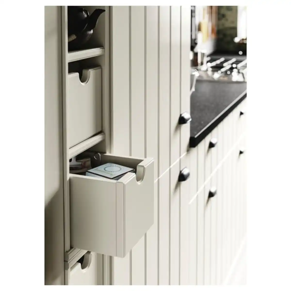 Bild 4 von TORNVIKEN Box, elfenbeinweiß, 16x34x15 cm