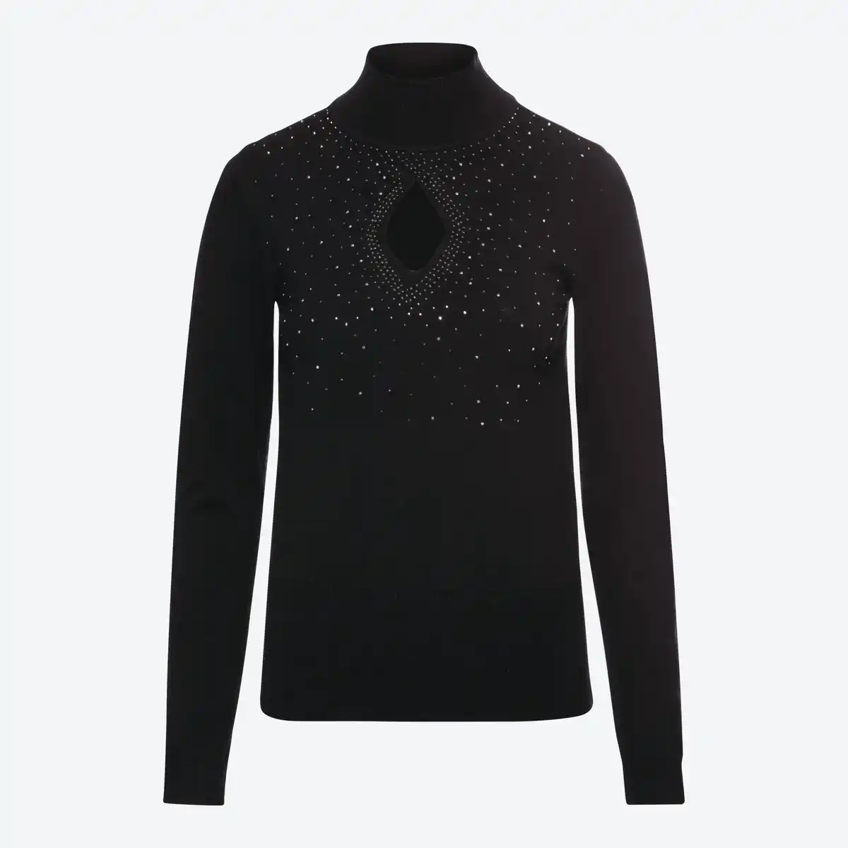 Bild 1 von Damen-Pullover mit Glitzersteinchen
